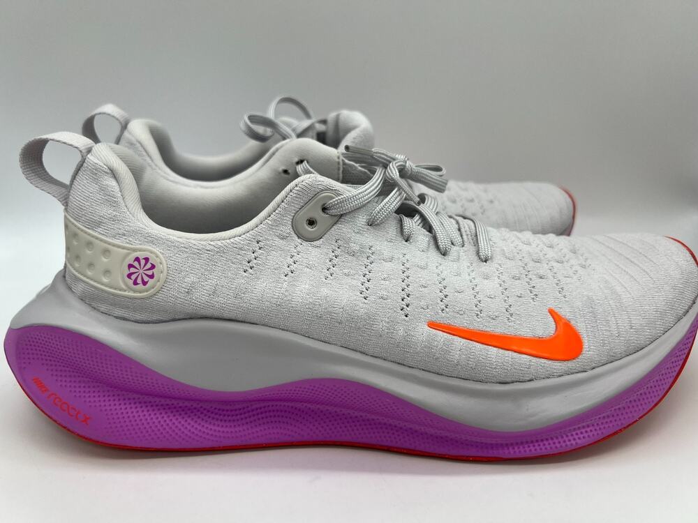Nike React Infinity Run 4 Vast Grey Hyper Violet DR2665-011 Men Size 11.5 New